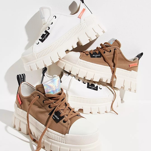 NEW Free People Revolt Lo Textile Sneakers In Star White US 10/EU 41 - Picture 4 of 12